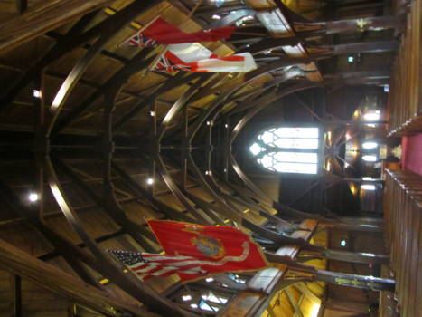 Wellington (Nieuw-Zeeland) - Old St.Pauls binnenkant