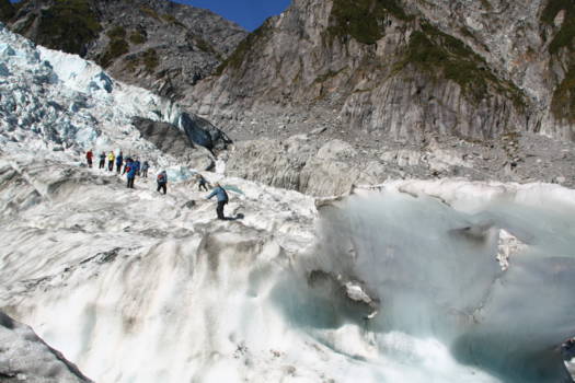 Zuidereiland - Op de Fox Glacier