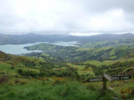 Banks Peninsula - View from the banks