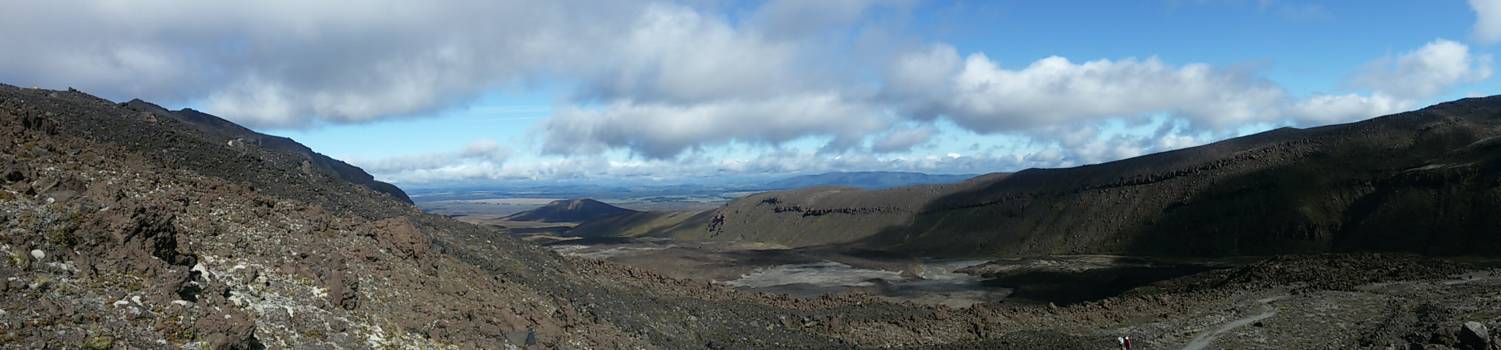 Tongariro Crossing - View from te top