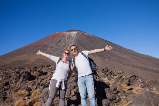 Tongariro Crossing - Bijna op de top van Mount Doom!