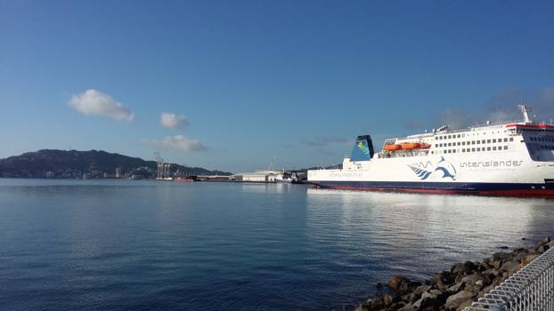 Northern Explorer - Eindpunt: de ferry in Wellington