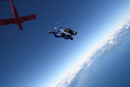 Lake Taupo - Skydiving boven Lake Taupo