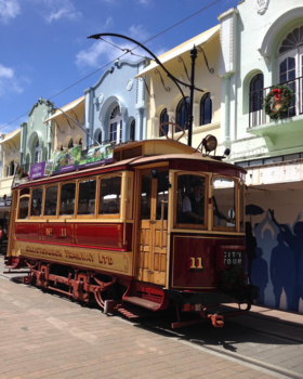 Christchurch - Cable car in Christchurch, New Zealand