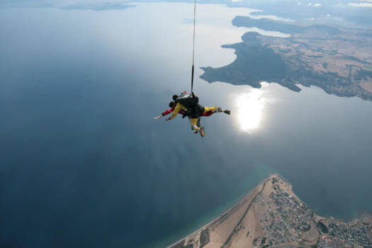 Skydiven Taupo - Skydiven boven Lake Taupo in Nieuw Zeeland