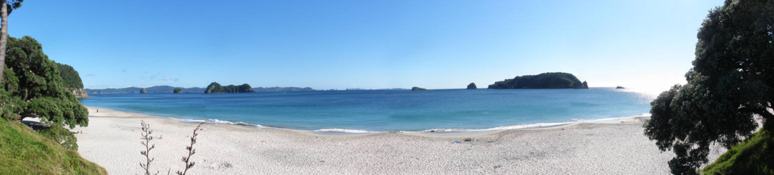 Noordereiland - Mooiste stuk strand ever! The Coromandel Peninsula on the North Island of New Zealand