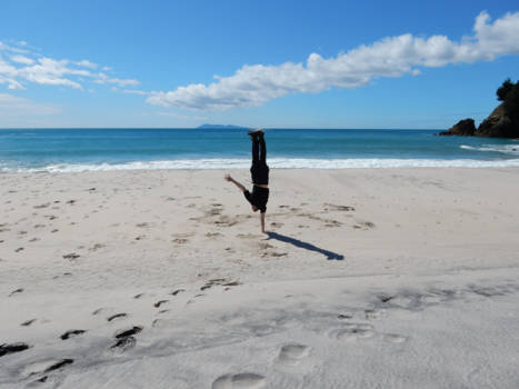 Noordereiland - Playing on the beach