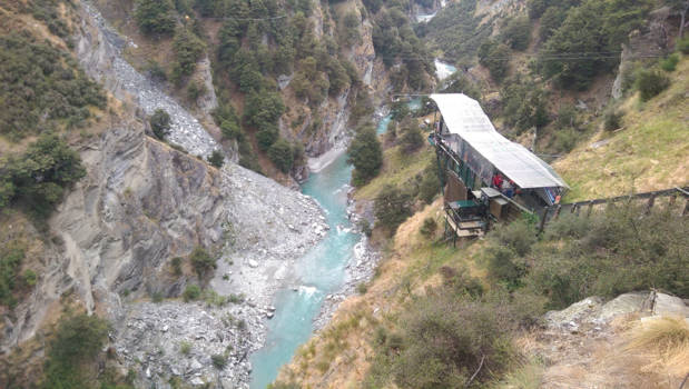 Queenstown - Canyon swing platform