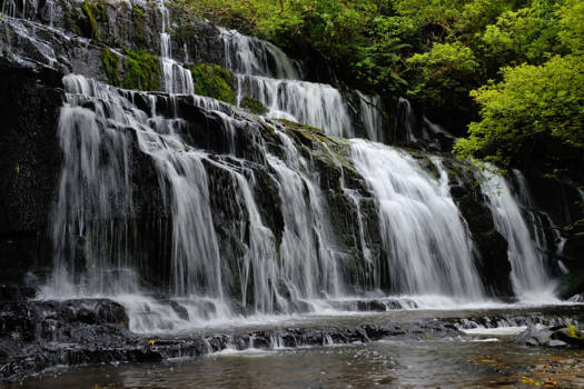 Zuidereiland - Purakaunui Falls