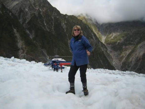 Franz Josef Glacier - Op de glacier