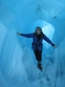 Franz Josef Glacier - In de glacier