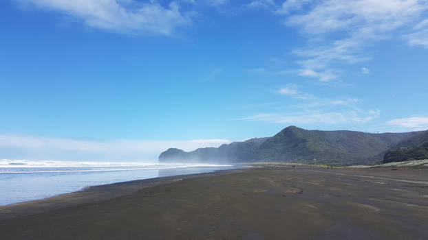 Noordereiland - Piha Beach  Noorder eiland NZ