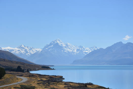 Mount Cook National Park - Lake Pukaki and Mount Cook/Aoraki