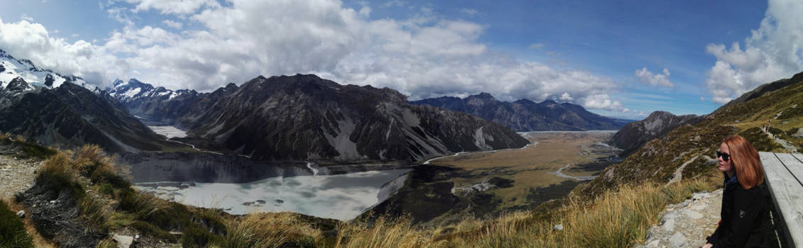 Mount Cook National Park - Een adembenemend uitzicht op het Mount Cook National Park!