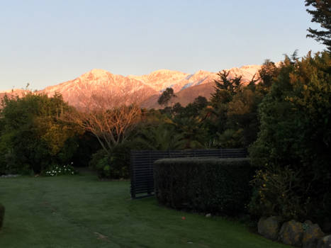 Zuidereiland - Een mooie zon opkomst