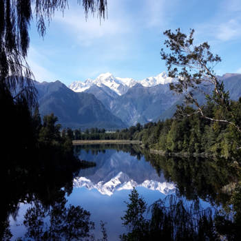 Lake Matheson - Zie ik dubbel?