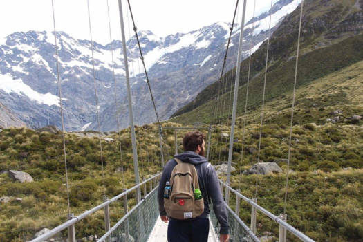 Mount Cook - The mountains are valling