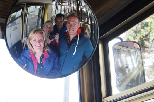 Wellington (Nieuw-Zeeland) - Cablecar Selfie