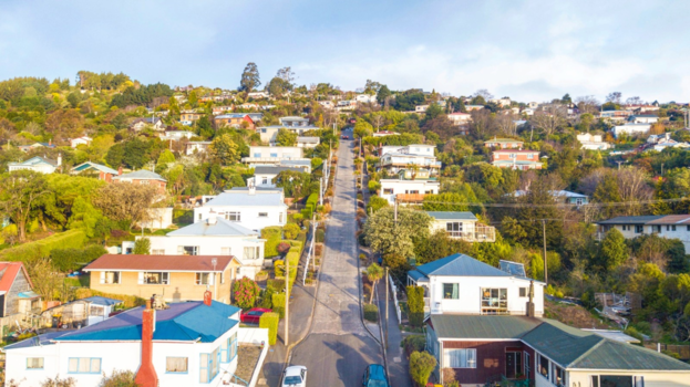 Otago - Baldwin Street, Dunedin, Otago - Steepest street in the world.