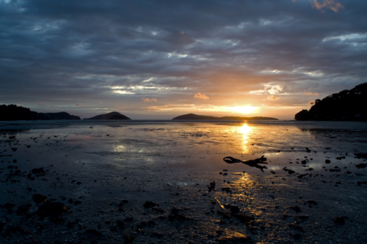 Wizard of New Zealand - Sunset at the Coromandel
