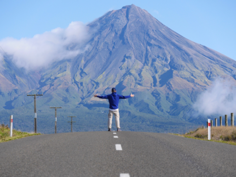 Egmont National Park - King of the mountain