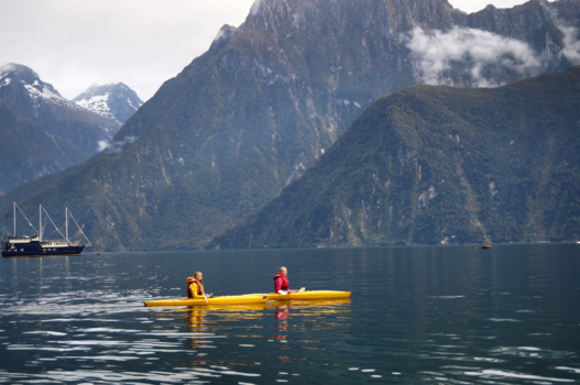 Milford Sound - Canoeing Milford Sounds