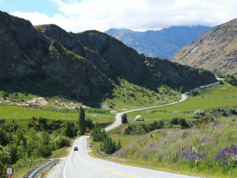 Queenstown - On our way to Queenstown