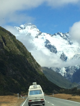 Zuidereiland - met de camper op weg naar mt cook!