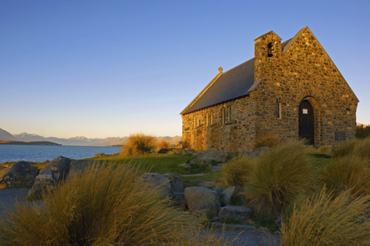 Lake Tekapo - Lake Tekapo sunset