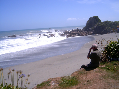 Rondreis Nieuw-Zeeland in zes weken - Tasmanzee in de buurt van Greymouth