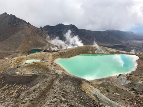 Tongariro Crossing - Tongariro Alpine Crossing, On top of the mountain
