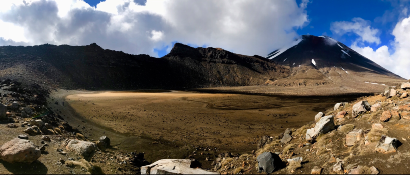 Tongariro Crossing - I went A little off road on the Tongariro Alpine acrossing and saw this!