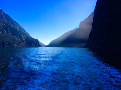 Milford Sound - Magic combination of mountains, sun and water