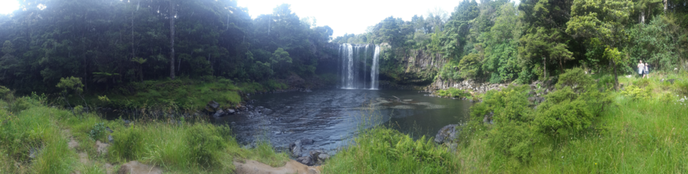Bay of Islands - Rainbow falls