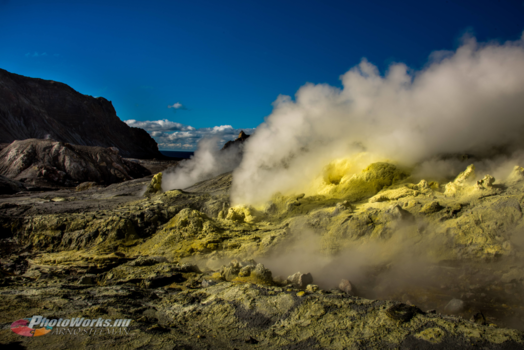 Noordereiland - White island,NZ