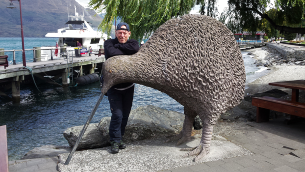 Rondreis Nieuw-Zeeland in zes weken - Kiwi is een loopvogel die van nature alleen in NZ voorkomt!