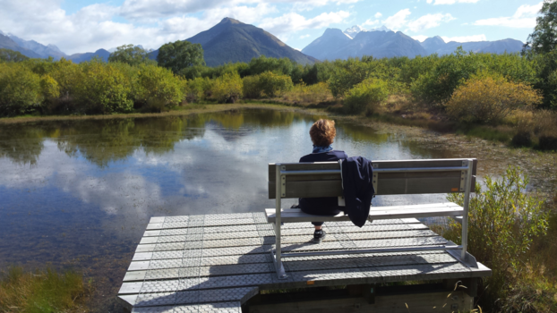 Rondreis Nieuw-Zeeland in zes weken - Glenorchy lagoon walk