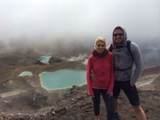 Tongariro Crossing - Azuurblauwe meren