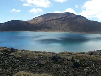 Tongariro Crossing - Blue Lake
