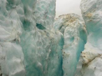 Franz Josef Glacier - Ijshelligen onderweg