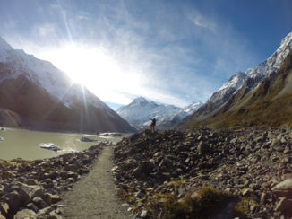 Nieuw-Zeeland - Hooker Valley Lake