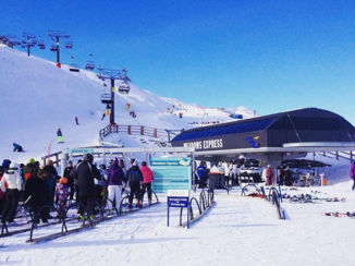 Nieuw-Zeeland - Ski piste cornet peak