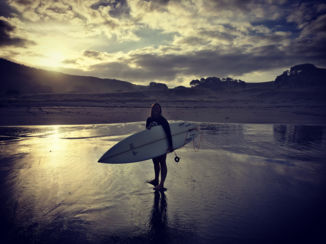 Nieuw-Zeeland - Surfing @ Eliot bay