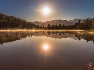 Nieuw-Zeeland - Lake Matheson