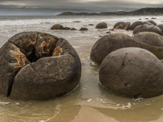 Nieuw-Zeeland - Moeraki Boulders
