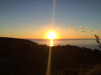 Nieuw-Zeeland - Sunset in Raglan