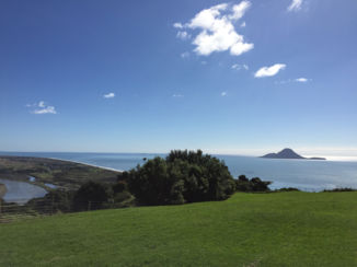 Nieuw-Zeeland - Tauranga highest look-out point