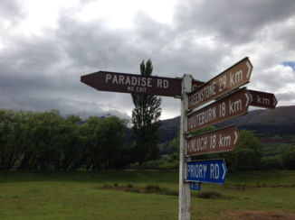 Nieuw-Zeeland - Paradise, no exit. Een dorp in de buurt van Queenstown.