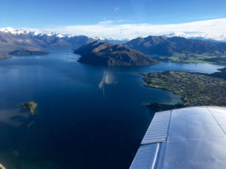 Wanaka - Vliegen boven wanaka