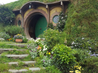 Nieuw-Zeeland - The hobbiton movieset set